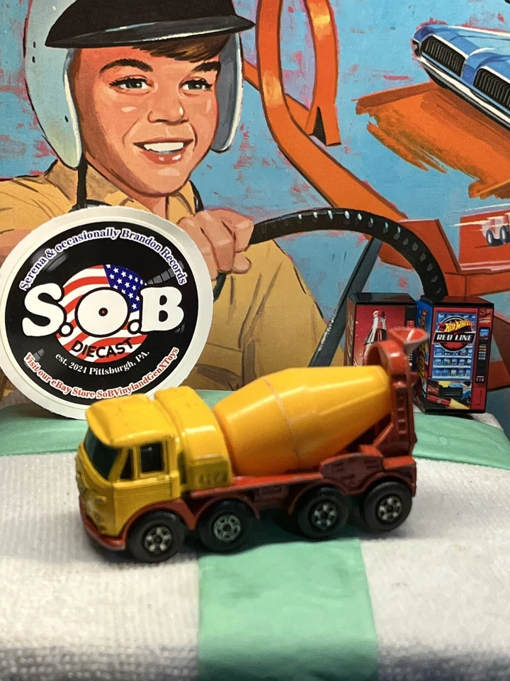 Lesney Matchbox 1960s Foden Cement Truck No 21 USED EX Condition Yellow Diecast - Image 1 of 4