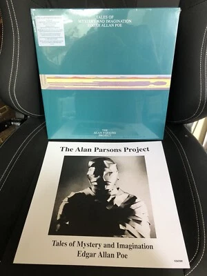 ALAN PARSONS PROJECT TALES OF MYSTERY AND IMAGINATION CLEAR VINYL NUMBERED PRINT - Image 1 of 4
