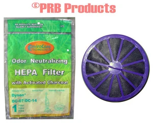 Dyson HEPA Post Filtro Motore DC14 DC07 Aspirapolvere Verticale Modello Total Clean - Foto 1 di 7