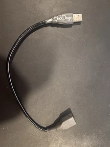 Moon Audio Black Dragon 1ft Male-to-Female USB Cable - Picture 1 of 2