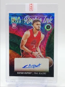 RAYAN RUPERT 2023-24 NBA HOOPS PREMIUM ROOKIE PREMIUM VERDE RC AUTO /8 Q3280 - Foto 1 di 2