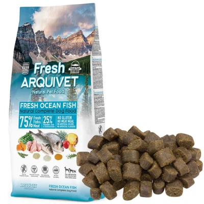 ARQUIVET Fresh halbfeuchtes Futter Ozeanfisch alle Rassen glutenfrei 10 kg - Bild 1 von 3