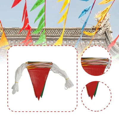 Pennant横幅旗帜三角旗课堂盛大开幕庆祝活动 — 第 1/4 张图片