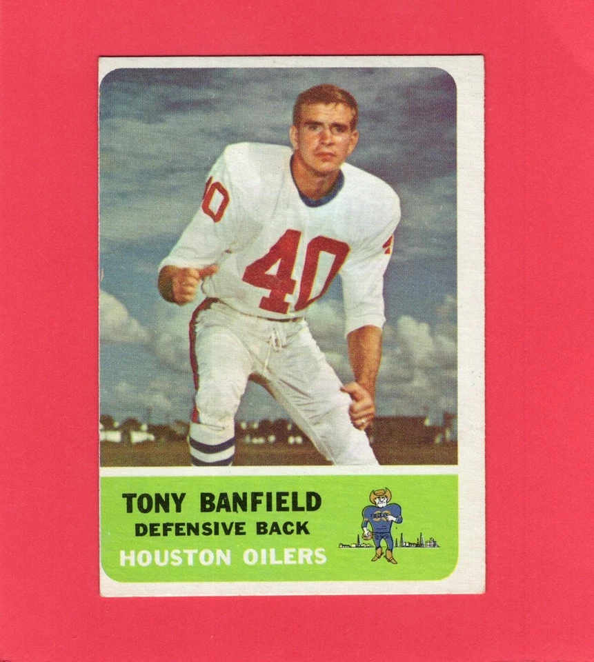 1962 Fleer Football Cards (#1-88) - Pick A Card, VG-NM condition - Image 1 of 1