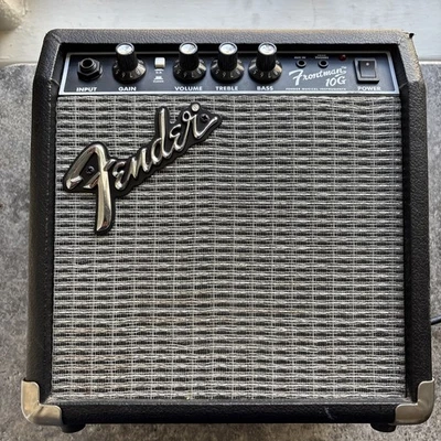 Fender Frontman Black/Silver 10G Guitar Amplifier 10-Watts - Image 1 of 4