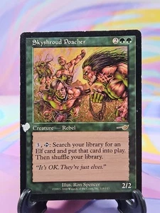 Magic the Gathering MTG Nemesis 2000 Card | Skyshroud Poacher 119/143 - Picture 1 of 2