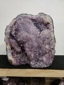 Amethyst Druse 8,9kg23cm Geode, tolle Kristallstrukturen, Geode, Calcit - Bild 1 von 8
