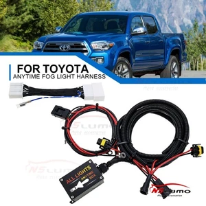 ANYTIME FOG ＆ ALL LIGHTS For 2016-2023 Toyota Tacoma plug and play harness - Picture 1 of 6
