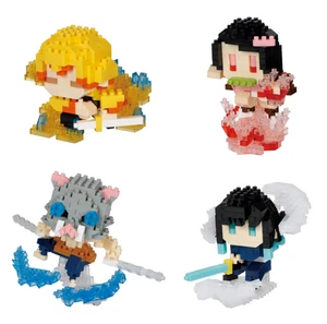 Nanoblock Demon Slayer Complete Series, NBCC-164 to NBCC-171, All Level 3,  NEW - Picture 1 of 15
