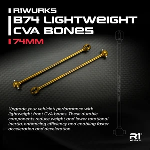 900006 R1WORKS (B74 Series) Lightweight CVA-Bones, 74mm box3 - Bild 1 von 3