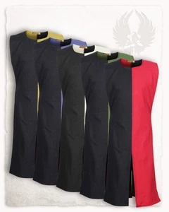 Falda escudo Mytholon Anton bicolor negro/amarillo Larp Edad Media #26153 - Imagen 1 de 1