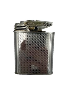 Vintage “Auto-Giant” Large Japanese Table Lighter Chrome Silver Color Untested - Picture 1 of 14