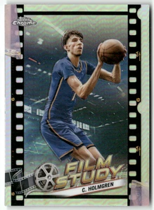 Topps Chrome NBA 2024 No. FS-17 Chet Holmgren Film Study Refractor - Bild 1 von 2
