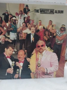WWF The Wrestling Album 1985 LP Epic BFE 40223 Hulk Hogan Macho Man VG+/EX - Picture 1 of 8