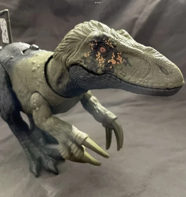 🔥 Jurassic World Dino Trackers RARE Wild Roar ORKORAPTOR Jurassic Park Figure - Image 1 of 4