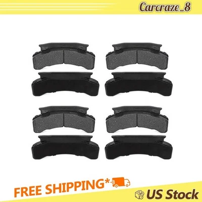 Front Rear Brake Pads Set for Chevrolet P60 7.0L 1990 for GMC B7 6.5L 1997 1998 - Image 1 of 4