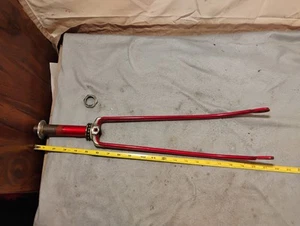 21" Vintage Steel Blade Bicycle Forks - Picture 1 of 12