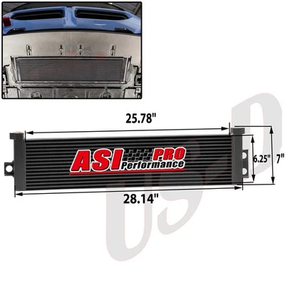 Aluminum Oil Cooler fit 2015-2020 2016 BMW M3 M4 M2 S55 F80 F82 F83 F87 F8X Foto 1 de 4