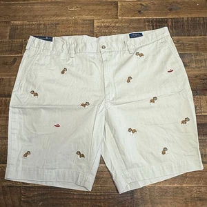 Polo Ralph Lauren 9" Classic Fit Bulldog All Over Print Short Herren Gr. 42 *Neu mit Etikett* - Bild 1 von 3
