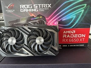 Scheda Video ASUS ROG Strix AMD Radeon RX 6650 XT V2 OC Edition, 8 GB GDDR6 - Foto 1 di 3