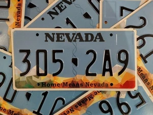Abgelaufen NEU Authentisch 2021 Home Means Nevada Nummernschild Las Vegas Glücksspiel USA - Bild 1 von 1