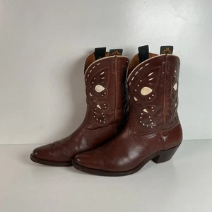 1940er Jahre Herren Goding Pee Wee Cowboystiefel 10,5 D Schmetterlingseinlage - Bild 1 von 24