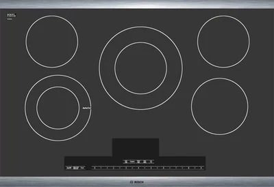 Cocina eléctrica Bosch Benchmark Series 30" techo liso 5 elementos NETP069SUC Foto 1 de 4