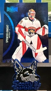 2021-22 NHL Metal Universe - Blue Spencer Knight #160 - Panthers - Picture 1 of 2