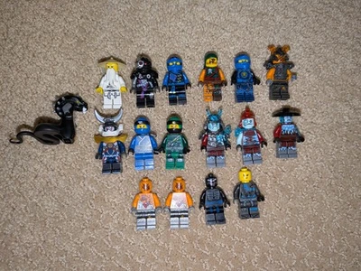 Lego Ninjago Minifigura Lote Wu Garmadon Skalidor General Vex Cryptor Piezas Foto 1 de 4