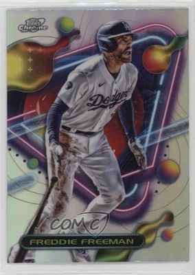2023 Topps Cosmic Chrome Refractor Freddie Freeman #143 - Image 1 of 2