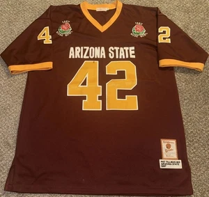 Pat Tillman Arizona State Sun Devils Rose Bowl Gridiron Greats Jersey Large L 48 - Picture 1 of 24