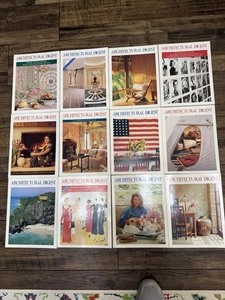 Vtg Architectural Digest Magazine Lot 1994 Luxury Ads 12 Total Complete No Label - Picture 1 of 3