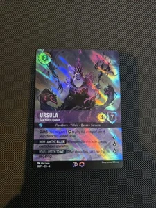 Disney Lorcana Úrsula - Sea Witch Queen 38/P1 Set Campeonato Encantado - Imagen 1 de 2