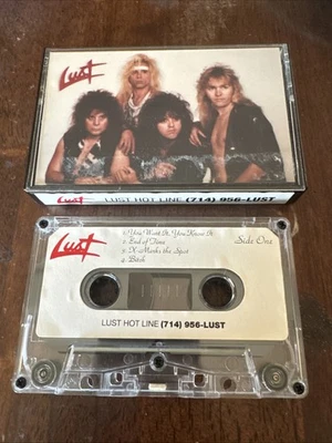 Lust It's Not Love... Демо-кассета редкая частная хард-рок металл гламур 1991 оригинальная - Изображение 1 из 4