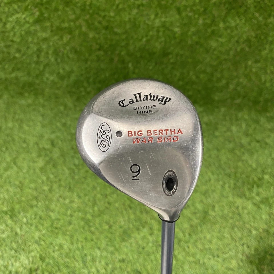 Callaway Divine Nine Big Bertha War Bird Fairway 9 Madera ⛳️ RCH 90 Flexión Regular Foto 1 de 4