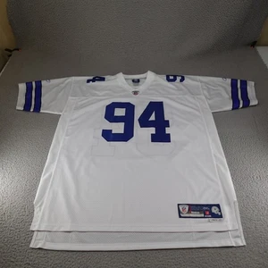 Maglia Demarcus Ware Dallas Cowboys uomo 2XL bianca NFL calcio Reebok 94 - Foto 1 di 16