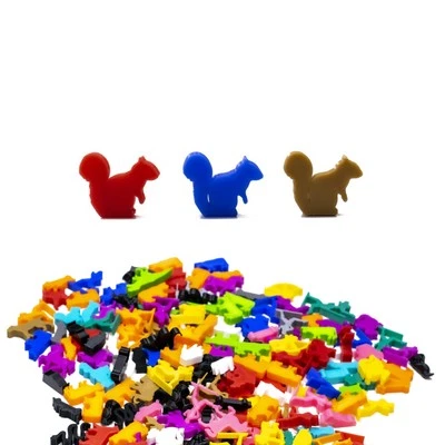 Белка животное Meeple для настольных игр - настольная игра аксессуары предметы обновления - Изображение 1 из 4
