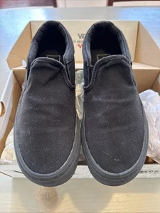 Vans Herren Classic Asher All Black Slipper Skate-/Wanderschuh - Größe 7 - Bild 1 von 13