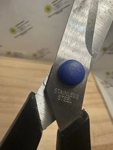 "Tijeras de agarre suave de 8,5"" tijeras de acero inoxidable"  - Imagen 1 de 8