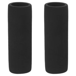 2 Pcs Motorcycle Handle Cover Mountain Bike Handlebar Grips Sponge - Picture 1 of 12