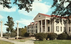 Postal de colección Belhaven y edificio universitario coeducativo Jackson Mississippi - Imagen 1 de 2