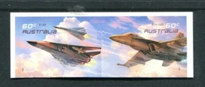 2011 Air Force Aviation FA-18F - Pair of 60c Booklet Stamps - Picture 1 of 1