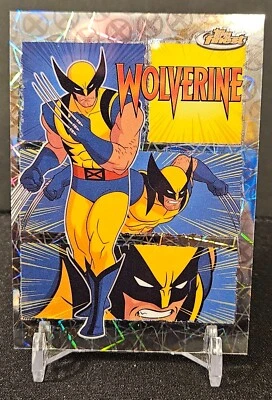 2025 Topps Finest X-Men '97 Remember It Wolverine #RI-4 refractor láser #'d 199 Foto 1 de 3