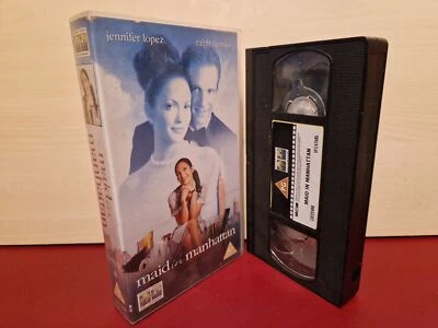 Maid In Manhattan - Jennifer Lopez - Ralph Fiennes - PAL VHS Video Tape (A320) - Image 1 of 3