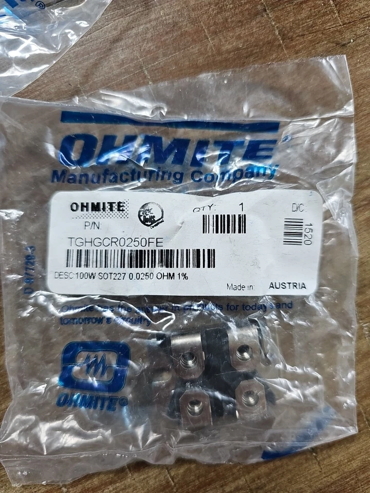 OHMITE TGHGCR0250FE / TGHGCR0250FE (BRAND NEW) - Image 1 of 1