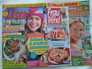 Zeitschrift 2Tlg.Frau imTrend und Lisa NEU ungelesen sowie ungeblättert - Bild 1 von 1