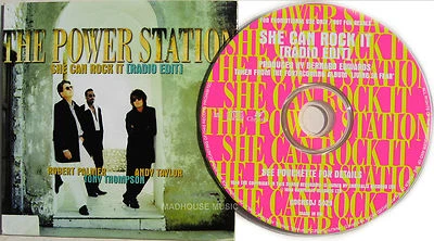 DURAN DURAN - POWERSTATION CD She Can Rock It UK PROMO in card slip-in sleeve Ex - Image 1 of 3