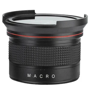 58mm 0.35X Fisheye Camera Lens Wide Angle For Canon Rebel T7 EOS 80D 77D 70D - Picture 1 of 13