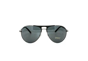 Versace Sunglasses MOD 2164 1001/87 60-15 140 3N Made in italy - Picture 1 of 8