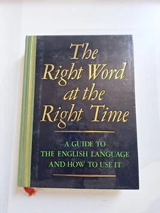The Right Word at the Right Time READERS DIGEST 1987 Speech Writing Career Talk - Picture 1 of 14